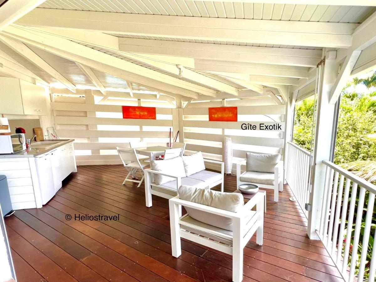 Residence O Coeur De Deshaies Appartements Exotik Et Tropikal Zewnętrze zdjęcie