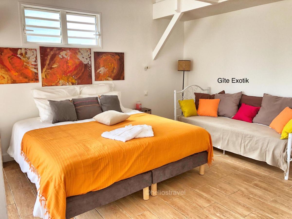 Residence O Coeur De Deshaies Appartements Exotik Et Tropikal Zewnętrze zdjęcie